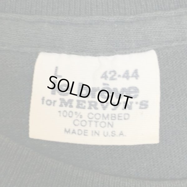 画像4: ~70's BLACK ALL COTTON POCKET Tee SHIRTS (4)