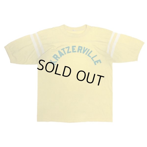 画像2: 70's FROCK PRINTED FOOTBALL Tee SHIRTS  (2)