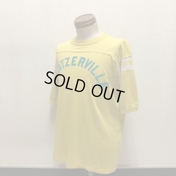 画像12: 70's FROCK PRINTED FOOTBALL Tee SHIRTS  (12)