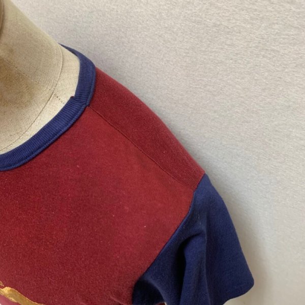 画像9: 60's BENDON 2 TONE COLOR Tee SHIRTS with EMBROIDERY (9)