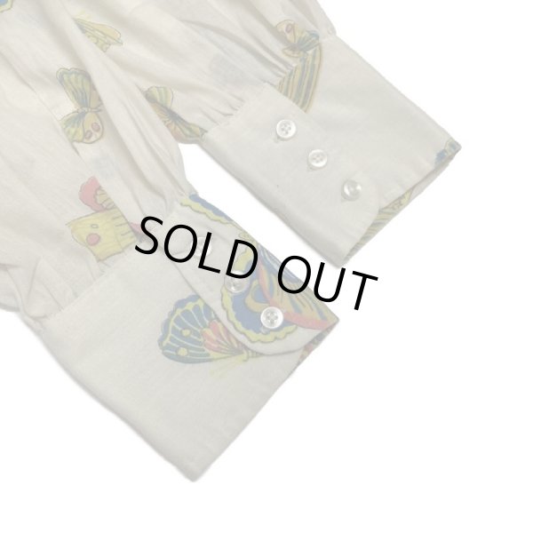 画像19: 70's "BUTTERFLY" PATTERN LONGSLEEVE SHIRTS (19)