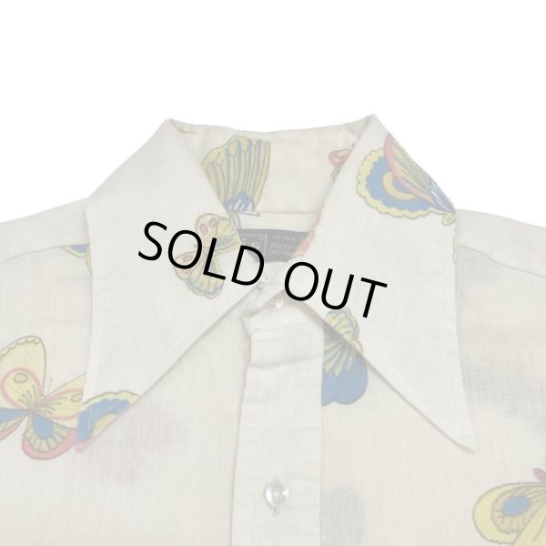 画像4: 70's "BUTTERFLY" PATTERN LONGSLEEVE SHIRTS (4)