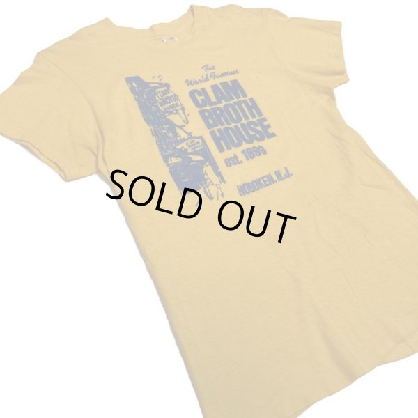画像2: 70's PRINTED Tee SHIRTS YELLOW (2)