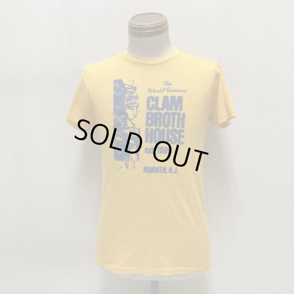 画像13: 70's PRINTED Tee SHIRTS YELLOW (13)