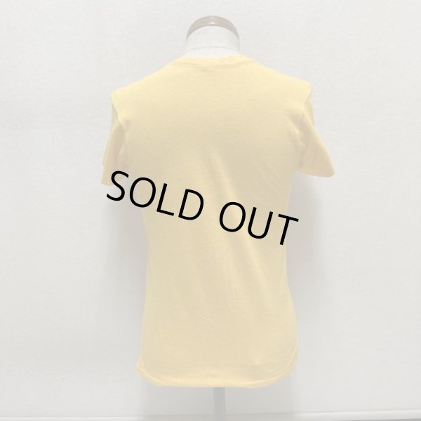 画像15: 70's PRINTED Tee SHIRTS YELLOW (15)