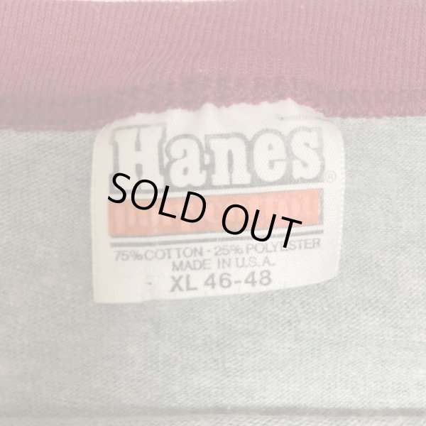 画像6: 70's  HANES PRINTED RINGER TEE  SHIRTS (6)