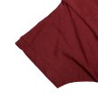 画像12: 80's ALL COTTON POCKET Tee SHIRTS BURGUNDY L (12)