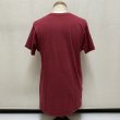 画像17: 80's ALL COTTON POCKET Tee SHIRTS BURGUNDY L (17)