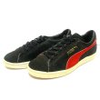 画像1: 〜90's DEAD STOCK PUMA SUEDE BLACK×RED SIZE:5  (1)