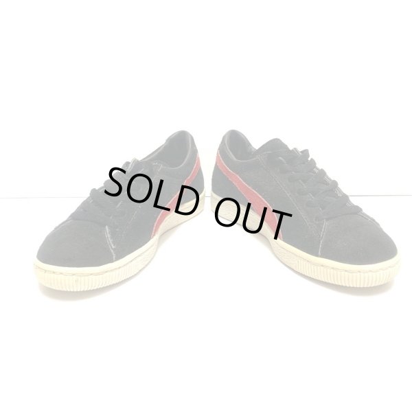 画像3: 〜90's DEAD STOCK PUMA SUEDE BLACK×RED SIZE:5  (3)
