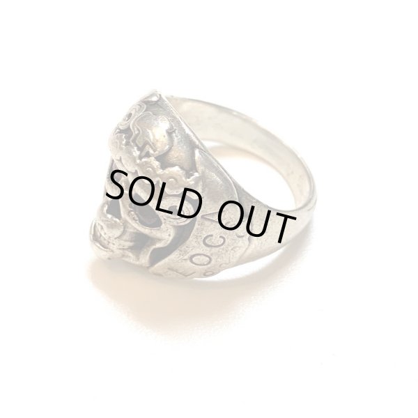 画像2: SKULL SILVER RING (2)