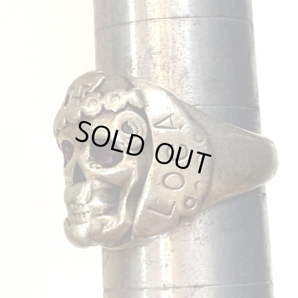 画像9: SKULL SILVER RING (9)