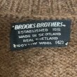 画像5: around 70's DEAD STOCK BROOKS BROTHERS WOOL KNIT BROWN (5)