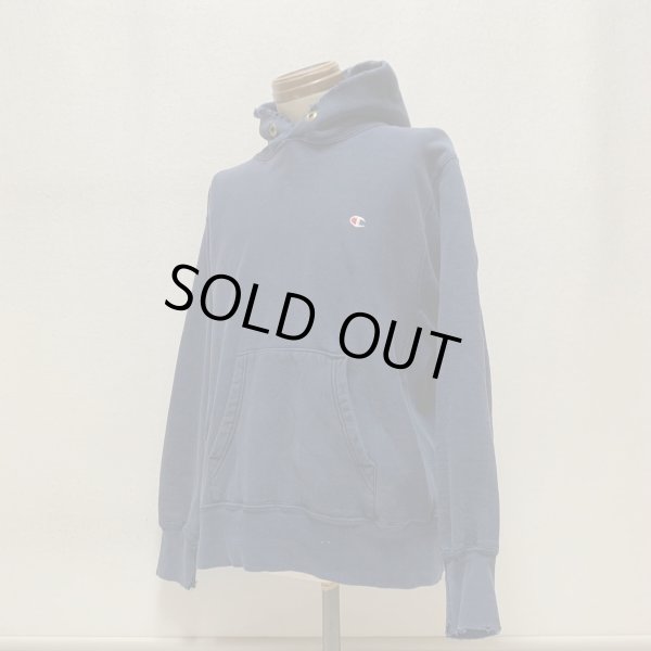 画像15: 80's CHAMPION REVERSE WEAVE SWEAT SHIRTS WITH HOODED NAVY (15)