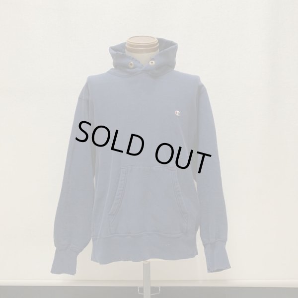 画像14: 80's CHAMPION REVERSE WEAVE SWEAT SHIRTS WITH HOODED NAVY (14)