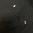 画像7: 90's CHAMPION REVERSE WEAVE SWEAT SHIRTS SOLID BLACK XL (7)