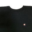 画像8: 90's CHAMPION REVERSE WEAVE SWEAT SHIRTS SOLID BLACK XXL (8)