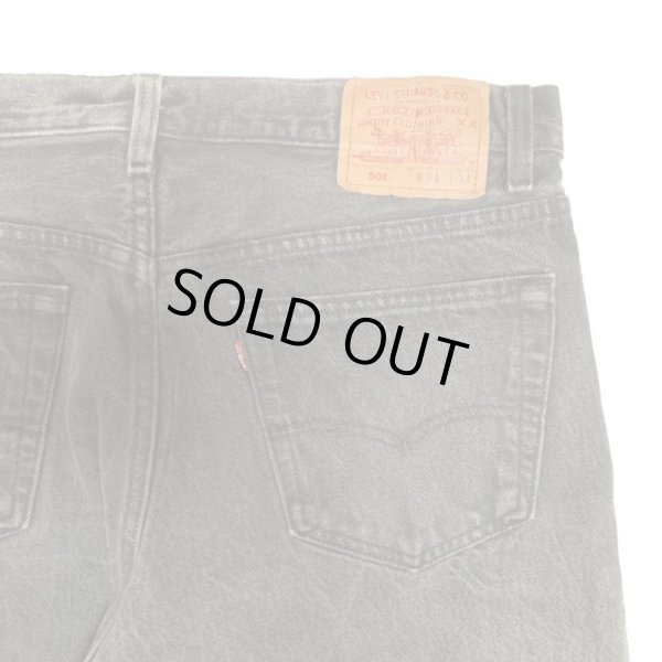 画像10: 90's Levi's 501 BLACK  (10)