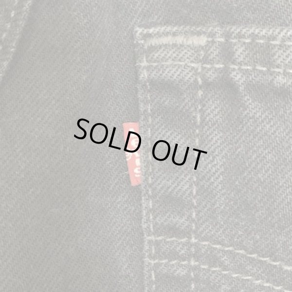 画像13: Levi's 501 BLACK  DENIM PANTS (1) (13)