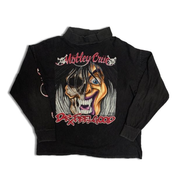 画像1: 1990's MOTLEY CRUE LONG SLEEVE TEE SHIRTS (1)