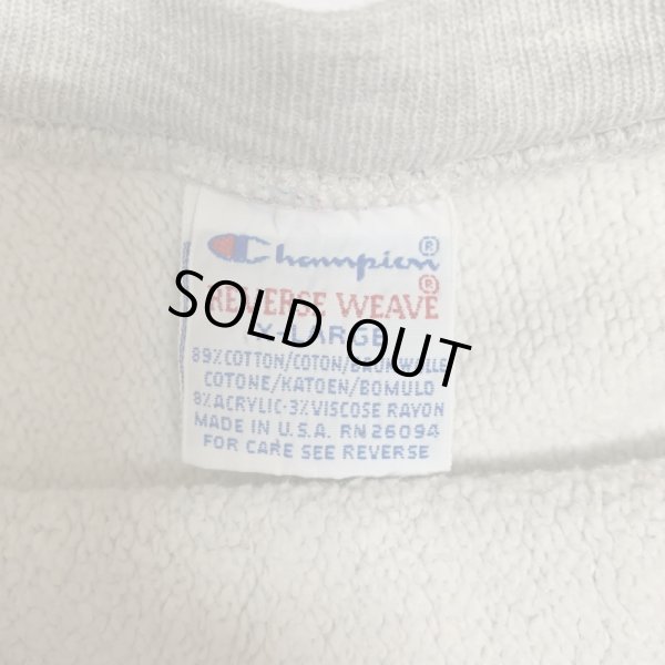 画像7: 90's CHAMPION REVERSE WEAVE PRINTED SWEAT SHIRTS (7)