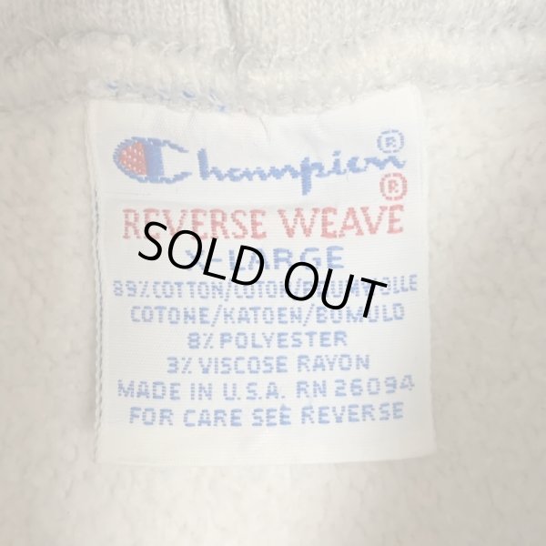 画像6: 90's CHAMPION REVERSE WEAVE PRINTED SWEAT SHIRTS WITH HOODED (6)