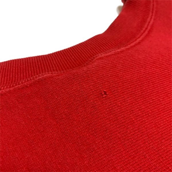 画像8: 90's CHAMPION REVERSE WEAVE SWEAT SHIRTS RED L (8)