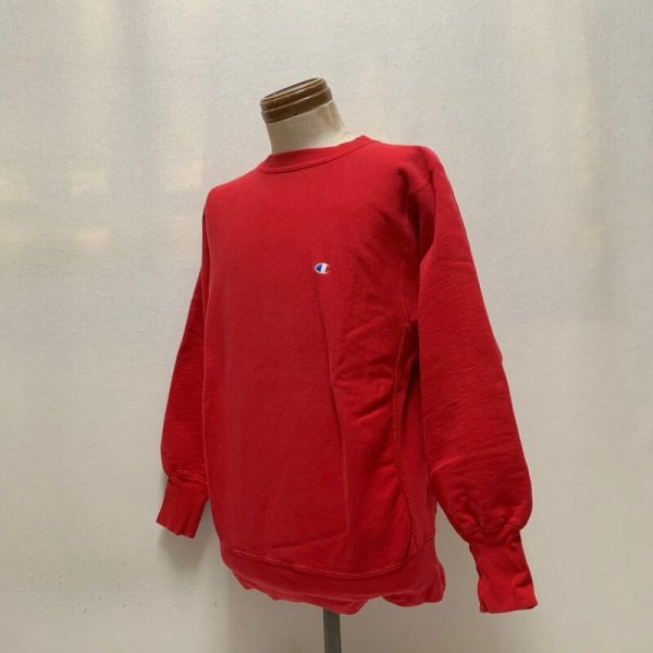 画像10: 90's CHAMPION REVERSE WEAVE SWEAT SHIRTS RED L (10)