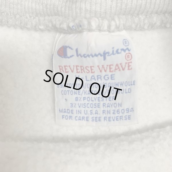 画像6: 90's CHAMPION REVERSE WEAVE PRINTED SWEAT SHIRTS (6)