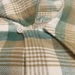 画像4: 40's OPEN COLLAR COTTON HEAVY FLANNEL SHIRTS (4)