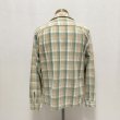 画像12: 40's OPEN COLLAR COTTON HEAVY FLANNEL SHIRTS (12)