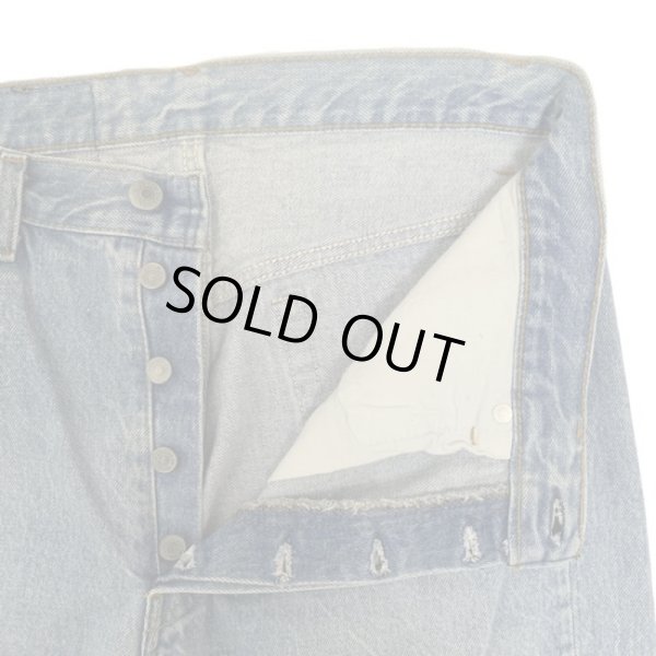 画像3: 80's LEVI'S 501 BLUE DENIM PANTS (3)