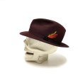 画像14: OLD FELT HAT BURGUNDY (14)