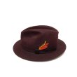 画像2: OLD FELT HAT BURGUNDY (2)