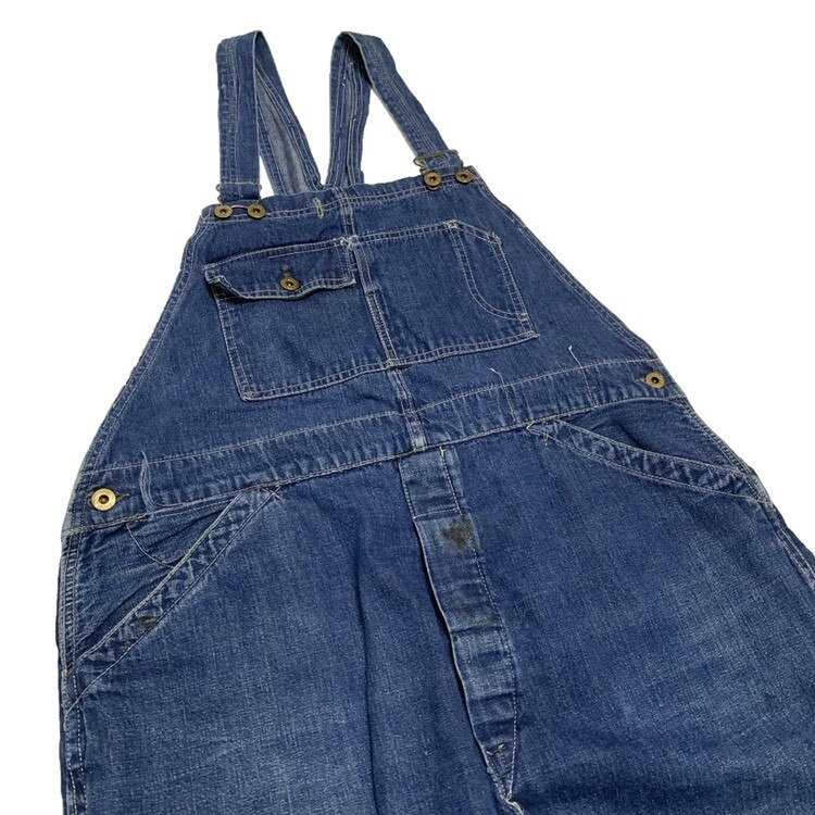 30's〜 DUBBLE WARE DENIM OVERALL - NOW OR NEVER