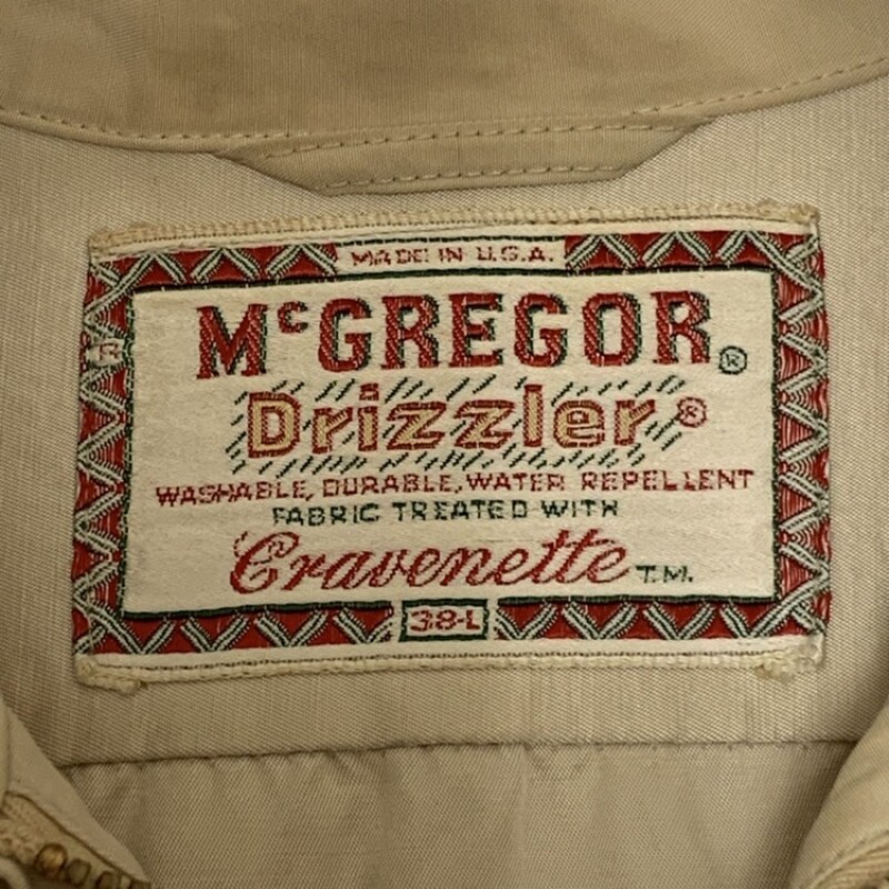 50's McGREGOR SCOTTISH DRIZZLER - NOW OR NEVER